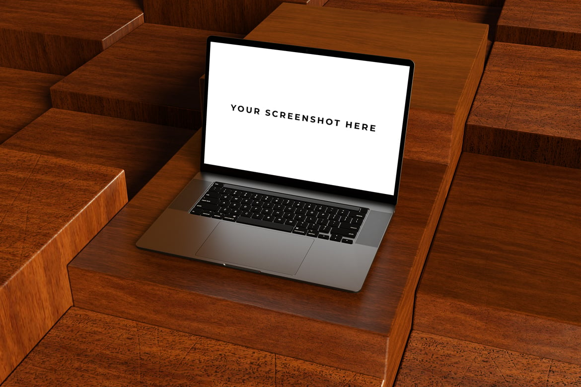 图片[2]-Macbook Pro Wood Mockup（953950）-技能树